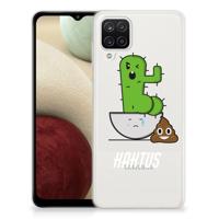 Samsung Galaxy A12 Telefoonhoesje met Naam Cactus Poo - thumbnail