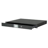 DAP 19 inch racklade met slot 1 HE - thumbnail