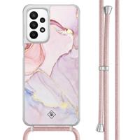 Samsung Galaxy A23 hoesje met koord - Purple sky - thumbnail