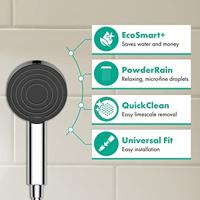 Hansgrohe Handdouche Pulsify S 105 1 Jet EcoSmart Chroom - thumbnail