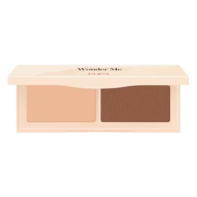 Pupa Milano - Pupa Wonder Me Natural Sculpt Palette 8 g 02 Medium Dark Gezichtspoeder Dames