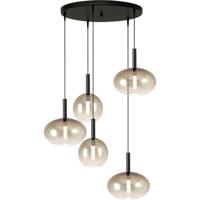 Masterlight 5L vide hanglampLido met gold-fading glas - 2862-05-02-50-5-13 - thumbnail