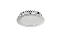 LED inbouwspot 12V 2.5W 135 lumen 2700K 100° 58mm dimbaar chroomkleurig IP20 Hafele - thumbnail