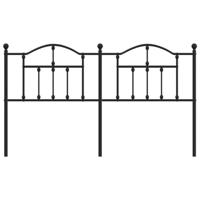 Hoofdbord 160 cm metaal zwart - thumbnail