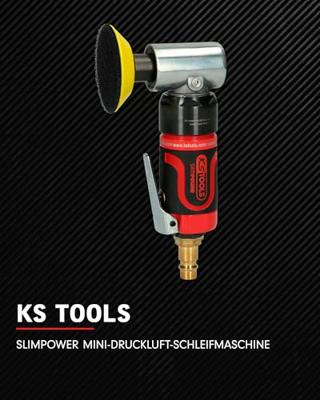 KS Tools 515.5585 SlimPOWER mini-pneumatische slijpmachine, 19000omw/min.