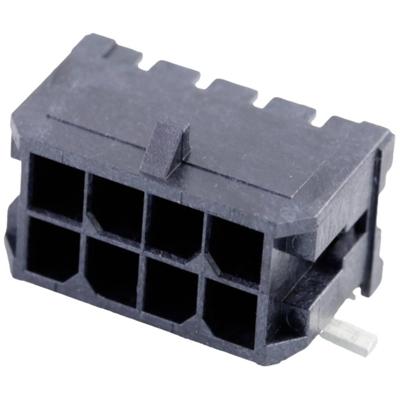 Molex 430450809 Male header, inbouw (standaard) Totaal aantal polen: 8 Rastermaat: 3.00 mm Inhoud: 1 stuk(s) Tape on Full reel Molex 430450809 Male header, inbouw (standaard) Totaal aantal polen: 8 Rastermaat: 3.00 mm Inhoud: 1 stuk(s) Tape on Full reel