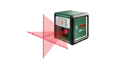 Bosch Groen Kruislijnlaser Quigo Plus - 0603663602 Bosch Groen Kruislijnlaser Quigo Plus - 0603663602