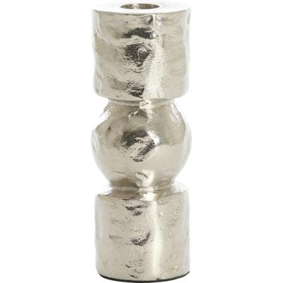 Kandelaar Akta Ruw Nikkel 15 Cm