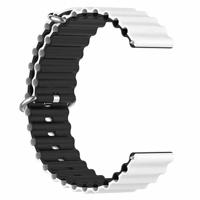 Garmin Forerunner 970 / 570 (47mm) / 255 - Ocean Style bandje - Wit / zwart - thumbnail