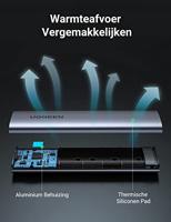Ugreen 10902 behuizing voor opslagstations SDD-behuizing Grijs M.2 - thumbnail