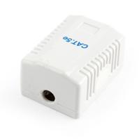 CAT5E UTP LAN-opbouwdoos, 1-poorts - thumbnail