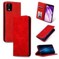 Retro huid voelen Business magnetische horizontale Flip lederen case voor Google pixel 4XL (rood) - thumbnail