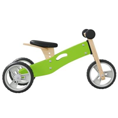 VidaXL Loopfiets voor kinderen 2-in-1 groen