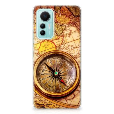 Xiaomi 12 Lite | Silliconen Back Cover | Kompas Xiaomi 12 Lite | Silliconen Back Cover | Kompas