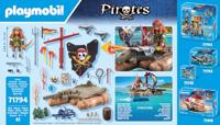 PLAYMOBIL Pirates piratenvlot met schat 71794 - thumbnail