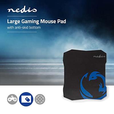 Nedis Gaming Muismat | Zwart | 1 stuks - GMPD100BK GMPD100BK Nedis Gaming Muismat | Zwart | 1 stuks - GMPD100BK GMPD100BK