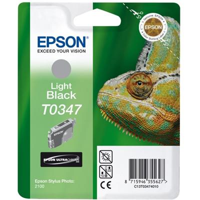 Epson Chameleon inktpatroon Light Black T0347 Ultra Chrome