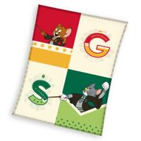 Tom & Jerry Fleece plaid Hogwarts 130 x 170 cm - thumbnail