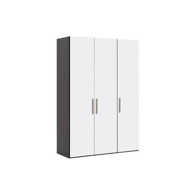 Goossens Kledingkast Easy Storage Ddk, Kledingkast 153 cm breed, 220 cm hoog, 3x glas draaideur Goossens Kledingkast Easy Storage Ddk, Kledingkast 153 cm breed, 220 cm hoog, 3x glas draaideur