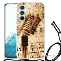 Samsung Galaxy A54 5G Anti-shock Hoesje met foto Bladmuziek - thumbnail