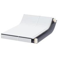 Matrassen 2 pcs Wit, Grijs 70 x 200 cm Gebreide stof - thumbnail
