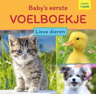 Deltas Baby's eerste voelboekje - lieve dieren Deltas Baby's eerste voelboekje - lieve dieren