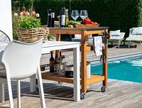 dobar Bijzettafel met RVS blad - thumbnail