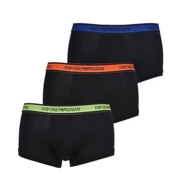 EA7 Emporio Armani Boxershorts 3-Pack Blauw/Groen/Oranje - Maat XXL - Kleur: ZwartGroenBlauwOranje | Soccerfanshop