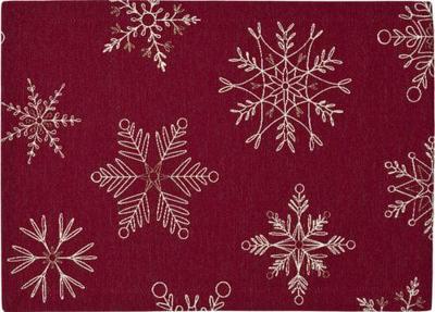 Sander Sander placemat Blizzard 35x50 Fb. 01 - Red