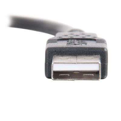 C2G /Cables to Go 28105 USB 2.0 A mannelijk naar A mannelijk kabel (1 meter, zwart)