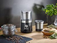 Graef CM 102 CM102EU Koffiemolen Zwart, RVS - thumbnail