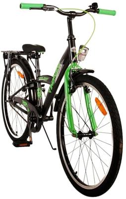 Volare thombike kinderfiets - jongens - 24 inch - zwart groen
