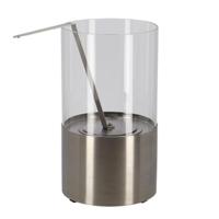 Esschert design Bioethanol tafelhaard rond rvs - thumbnail