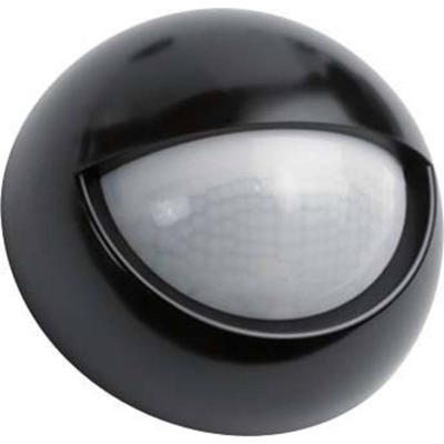 ESYLUX EM10041020 Bewegingsmelder Opbouw (op muur) 200 ° Relais Zwart IP55 Continumodus