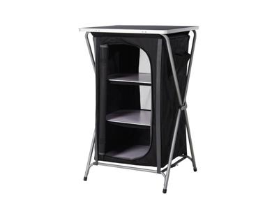 Redcliffs campingkast - 3 lagen - Zwart