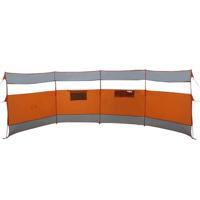 VidaXL Windscherm camping waterdicht 510x153 cm grijs en oranje - thumbnail