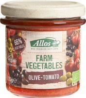 Allos Farm vegetables tomaat & olijf bio 135 Gram - thumbnail