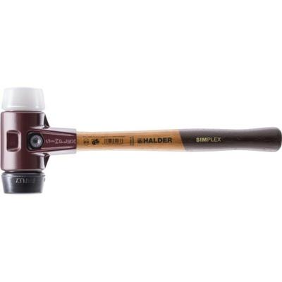 Halder SIMPLEX 3027 Hamer met verwisselbare doppen rubber/superplastic 405x150x60mm - 3027.060