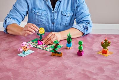 Plus Plus Plant packs - green bonsai plus-plus flowers & plants (4338)