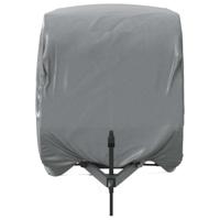 VidaXL Caravanhoes 550x250x220 cm vliesvlies grijs - thumbnail