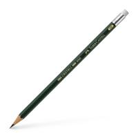 Faber Castell Potlood 9000 - HB met gum - thumbnail