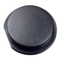 MEC 10U09 10U Series Afdekkap Rond Zwart 1 stuk(s) - thumbnail