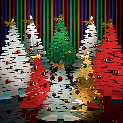 Alessi BARK for Christmas Kerstboom rvs goud 30 cm incl. magneten