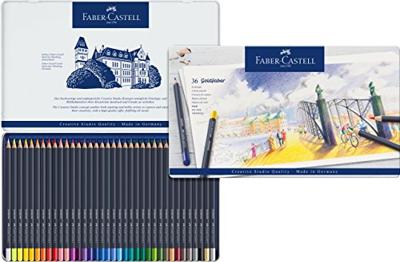 Faber Castell fc-114736 kleurpotlood faber-castell goldfaber etui à 36 stuks - thumbnail