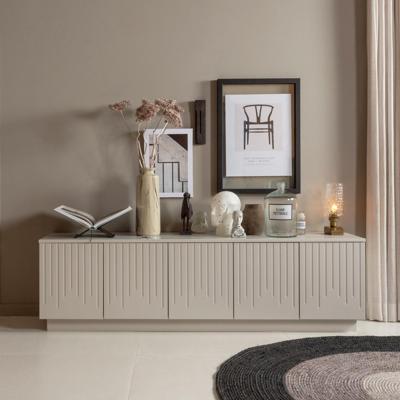 WOOOD TV-meubel 'Pencil' Grenenhout, 180cm, kleur Mist