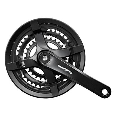 Shimano crankstel tourney cg triple 28-38-48 170mm zw. -4mm - thumbnail