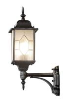 KonstSmide BuitenlampMilano Up zwart zilver gevlamd - 7247-759 - thumbnail