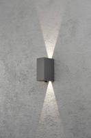 KonstSmide LedspotCremona Up - Down 2x3w - 3000K 17cm antraciet - 7940-370 - thumbnail