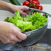 LURCH - Keukenhulpen - Vergiet op voet 25cm - thumbnail