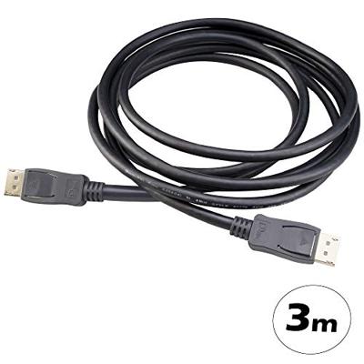 Akasa AK-CBDP23-30BK DisplayPort kabel 3 m Zwart - thumbnail